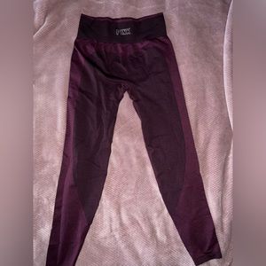 Pink seemless leggings